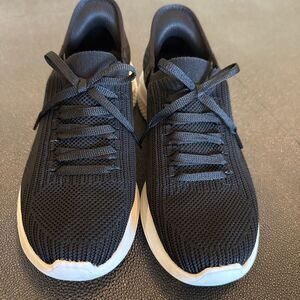 Skechers Shoes Womens 6 Brilliant Black Slip Ins Ultra Flex 3.0 Hands Free Comfy